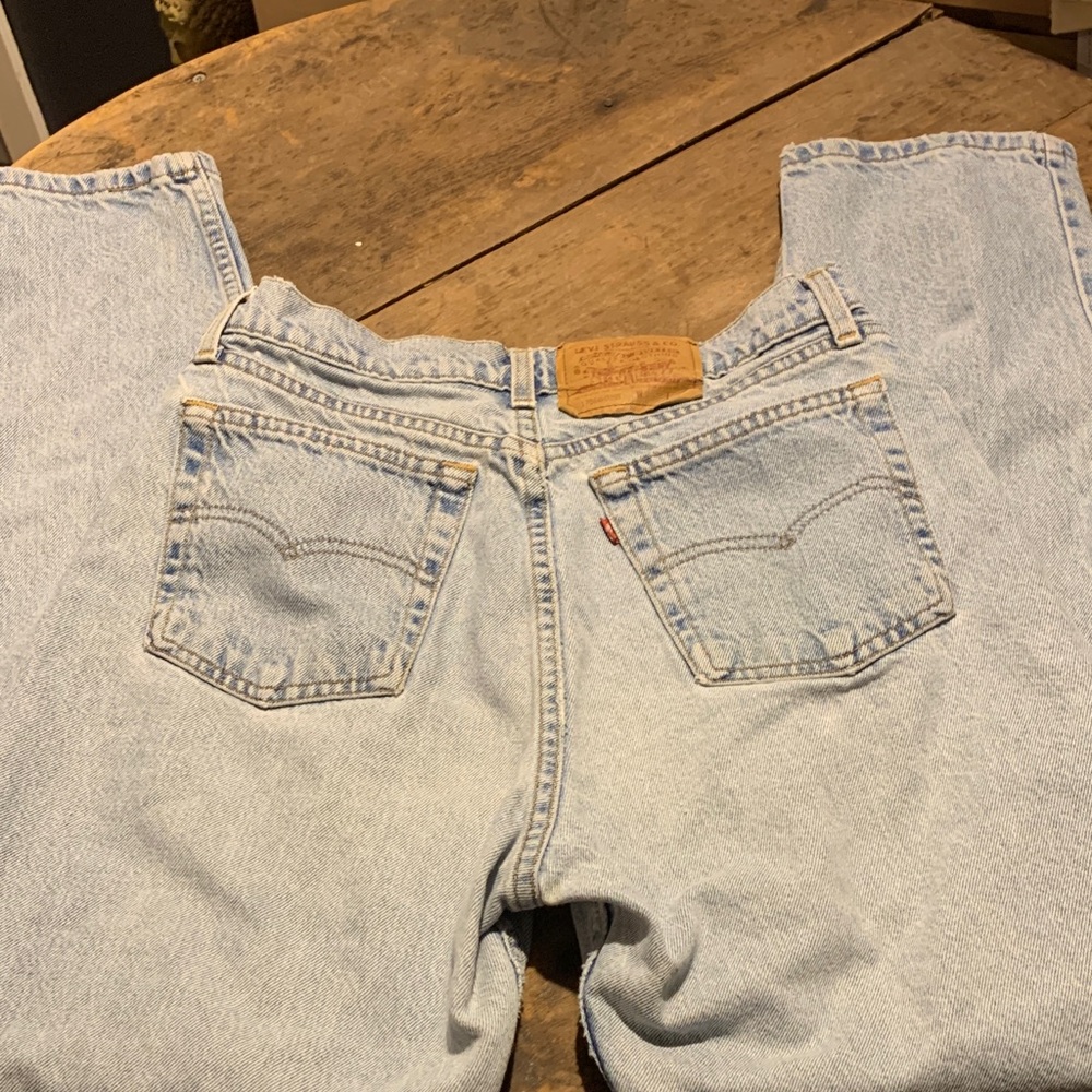 Vintage 90’s Levi's Classic Blue Denim Jeans high waisted made in USA